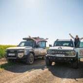 Prin lanul de rapiță, cu Bronco și Land Cruiser, spre producătorii locali din Timiș. #717
